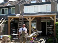 Aanbouw veranda, Vrouwenzand Huizen